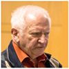 Photo of Jim Pym [blg1sidebar image]. Taken at the 2018 European Shin Buddhist Conference, held in Southampton that year.