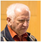 Photo of Jim Pym [jimimage1.png] Taken at the 2018 European Shin Buddhist Conference, held in Southampton that year.